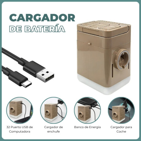 Cargador de Batería Luft para Colchones Inflables con Bomba Eléctrica Cargador de Batería Luft Para Colchones Inflables