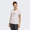Remera Adidas Essentials Big Performance Logo Rosado