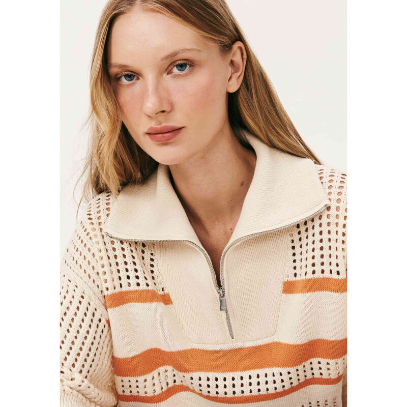 CAMISA POLO MM FEM CAQUI CLARO