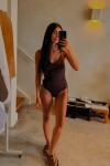 Traje de Baño Cross Chocolate