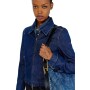 Chaqueta Denim Para Mujer De-Corb Azul oscuro