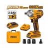 LLAVE DE IMPACTO 20V CARG+VALIJA INGCO Llave De Impacto 20v Carg+valija Ingco