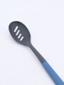 CUCHARA CON RANURAS AZUL