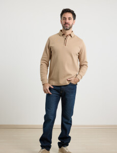 520910 SWEATER HARRY Camel
