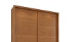 Ropero 2 Puertas Corredizas - Imperador Cinamomo