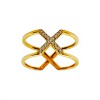 Anillo-Oro bajo-Piedra Zirconia-AN8040 conpiedra