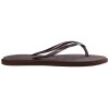 Sandalias Havaianas Slim Point FC Mujer Gris Café