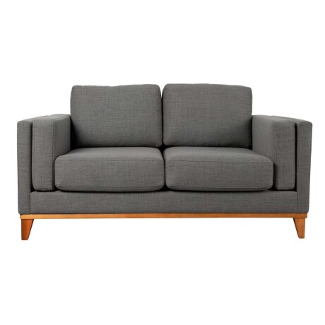 SILLÓN 2 CUERPOS TELA-PREMIUM GRIS LUXOR PREMIUM EASY CLEAN GRIS OSC