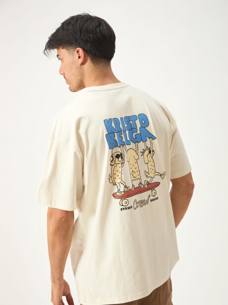 REMERA CREW CRUDO