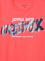 REMERA ESTAMPADA ROJO