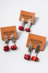 Mini Earrings Coral