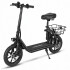 Monopatín Bicicleta Scooter Samebike Sm-c02 500w NEGRO