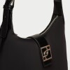Bolso Signature en nylon Negro