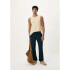 CAMISETA REGATA MASC MARROM CLARO