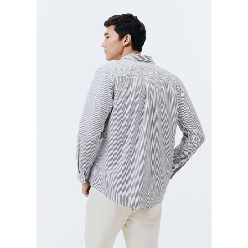 CAMISA MASC AZUL CLARO