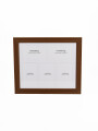 PORTARRETRATO MARCO DE MADERA MARRON