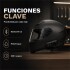 Intercomunicador Bluetooth X15 Pro para Casco de Moto Negro