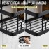 Set x5 Estante Organizador Baño Accesorios Con Adhesivos IMBACK Color Negro Set x5 Estante Organizador Baño Accesorios Con Adhesivos IMBACK Color Negro