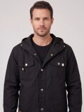 CAMPERA GABARDINA NEGRO