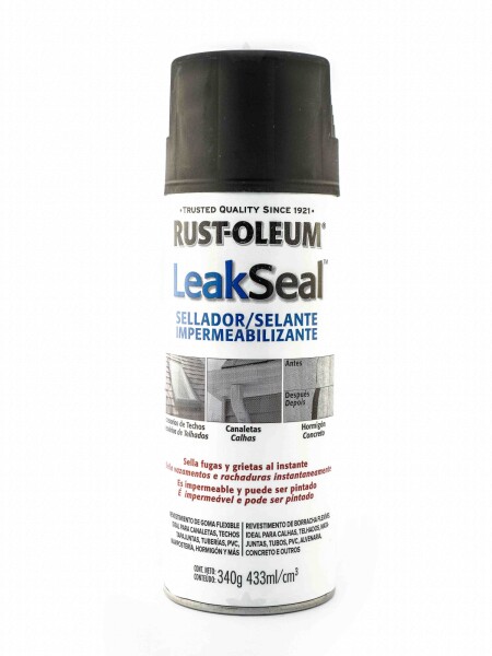 AEROSOL RUST OLEUM SELLADOR FLEX CAUCHO NEGRO- 340GRS N/A