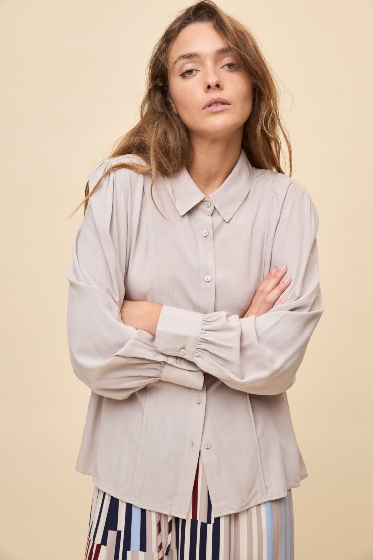 CAMISA FIORE Beige