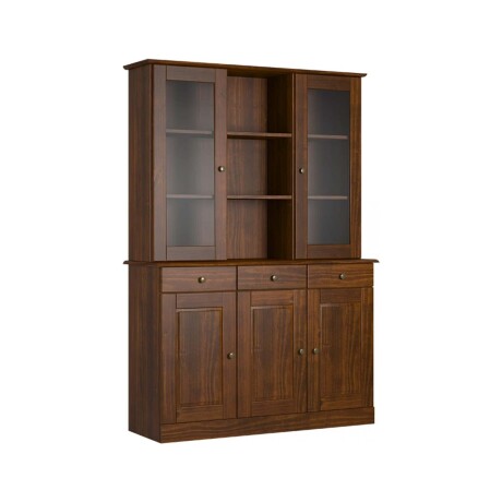 APARADOR/CRISTALERO MADERA MARRON AGATA