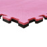 ( ARG-033 )-Piso Goma Eva Tatami 1m x 1m x 2cm Randers Negro Rojo