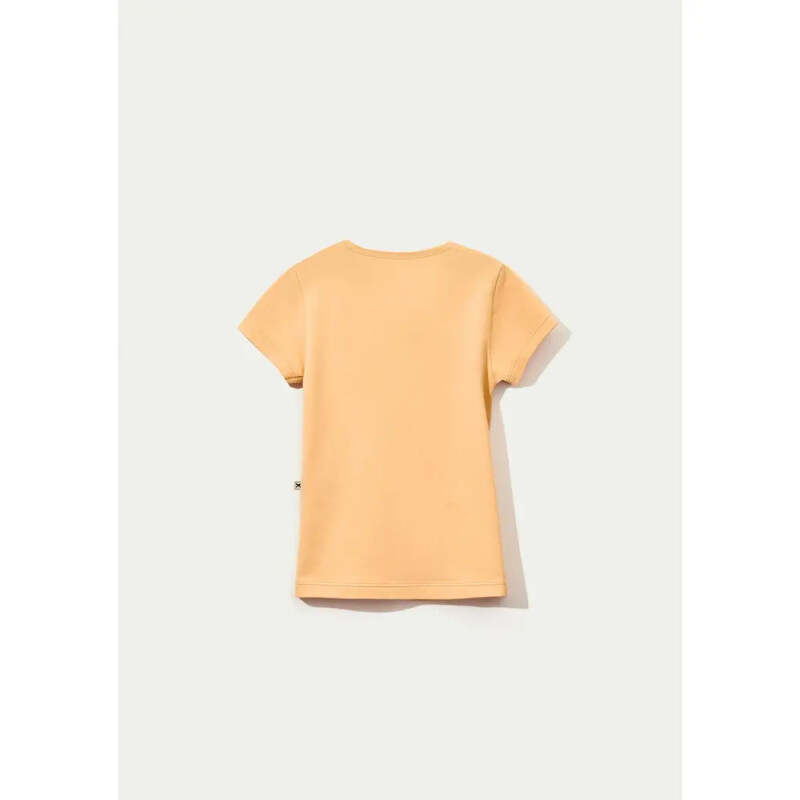 CAMISETA MM FEM LARANJA CLARO