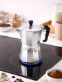 CAFETERA ITALIANA PLATEADO (V)
