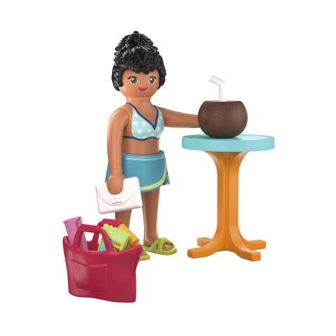 Turista Mujer en la Playa Playmobil 15 Piezas U