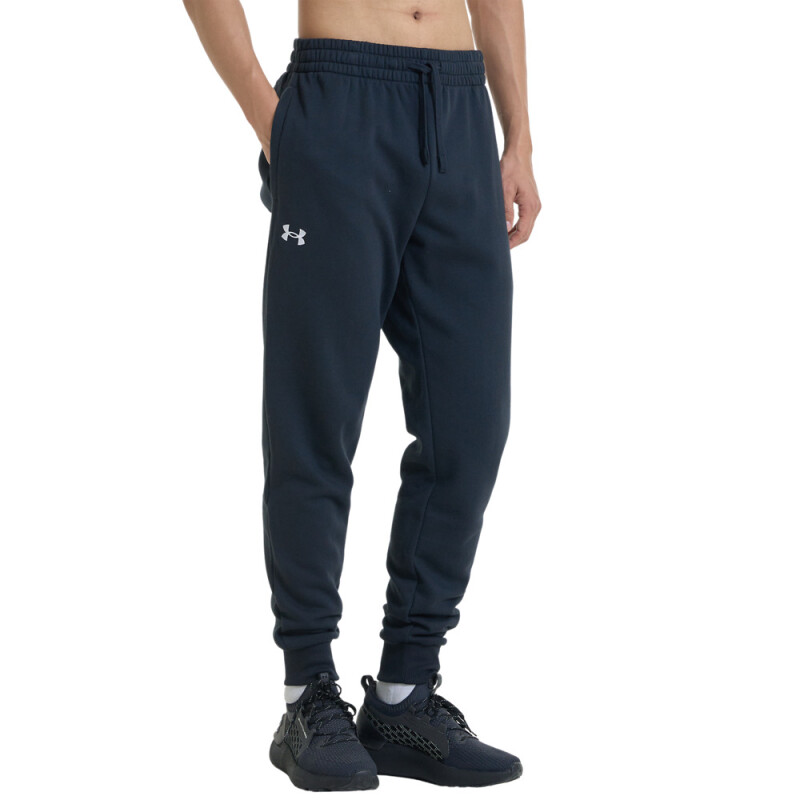 UA Rival Fleece Joggers-GRY BLK-001