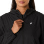 Casacas Running Asics Silver Jacket Mujer Performance Black