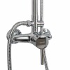 Barral de ducha Monocomando Exterior con transferencia Milano Cromado Brillante Barral De Ducha Monocomando Exterior Con Transferencia Milano Cromado Brillante