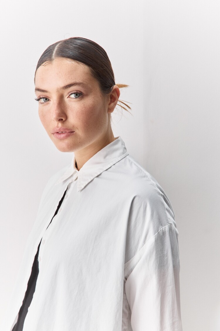 CAMISA PERLA Crudo