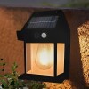 Farol Solar De Pared + Sensor Movimiento Luz Cálida Exterior Farol Solar De Pared + Sensor Movimiento Luz Cálida Exterior