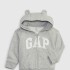 FRCH FLC LOGO FZ LIGHT HEATHER GREY