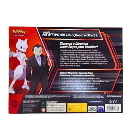 Pokémon Coleçao - Mewtwo EX Da Equipe Rocket Pokémon Coleçao - Mewtwo EX Da Equipe Rocket