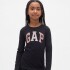 V-FRCH LS LOGO TEE BLACK 18