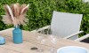 Mesa De Aluminio Para Jardín - Urbanite - 160x90 Beige
