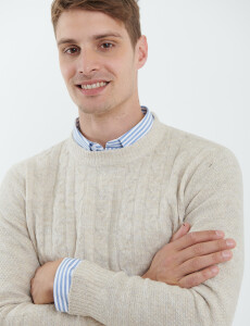 470342 SWEATER HARRY Beige