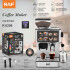 Cafetera Semiautomática Raf R.0206 Con Moledor CAFETERA RAF + MOLEDORA DE CAFE R0206