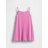 IE FRCH BOW STRAP LOGO DRESS STANDOUT PINK
