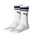 Medias Unisex Puma Crew Heritage Blanco - Negro