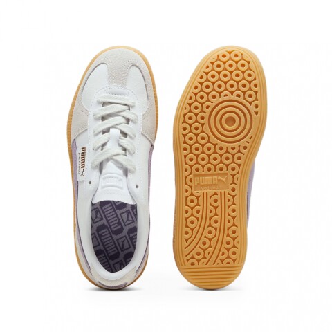 Championes Puma Palermo LTH White/lila