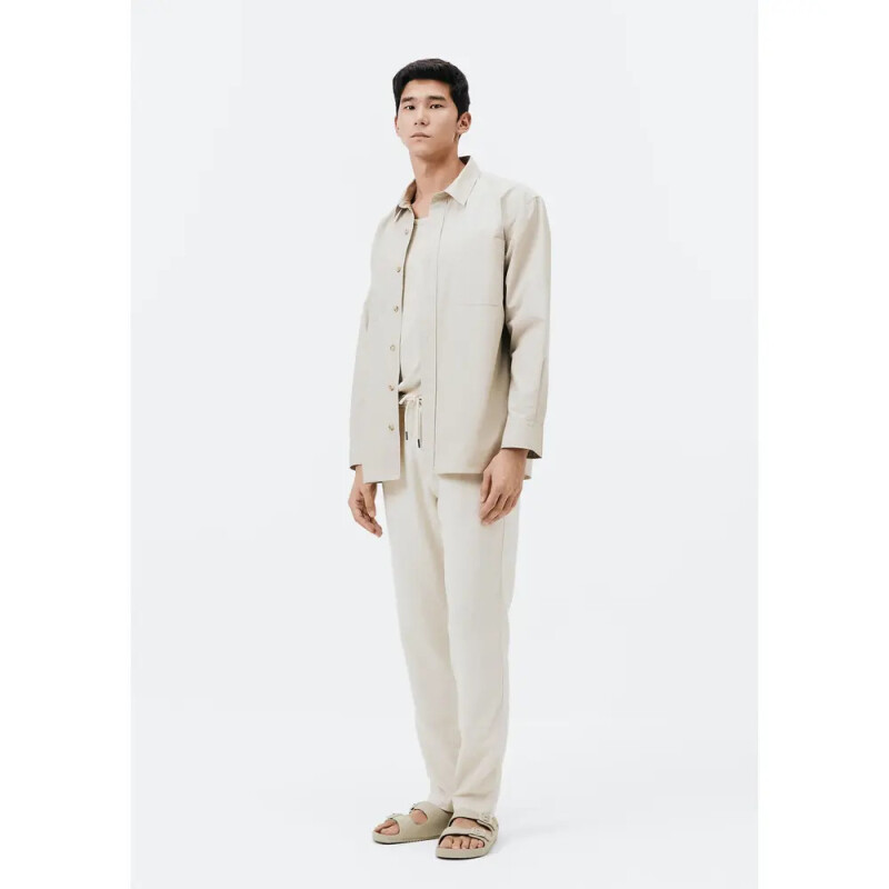 CALCA MASC ADULTO OFF WHITE