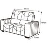 Sofa 2 Cuerpos Le Mans Hellen Gris Jacq T800 Sofa 2 Cuerpos Le Mans Hellen Gris Jacq T800
