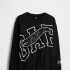 V-JPN LS HW GAP GR TEE TRUE BLACK