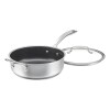 Sartén de acero inoxidable con revestimiento en cerámica y tapa. - Cuisinart Sartén de acero inoxidable con revestimiento en cerámica y tapa. - Cuisinart