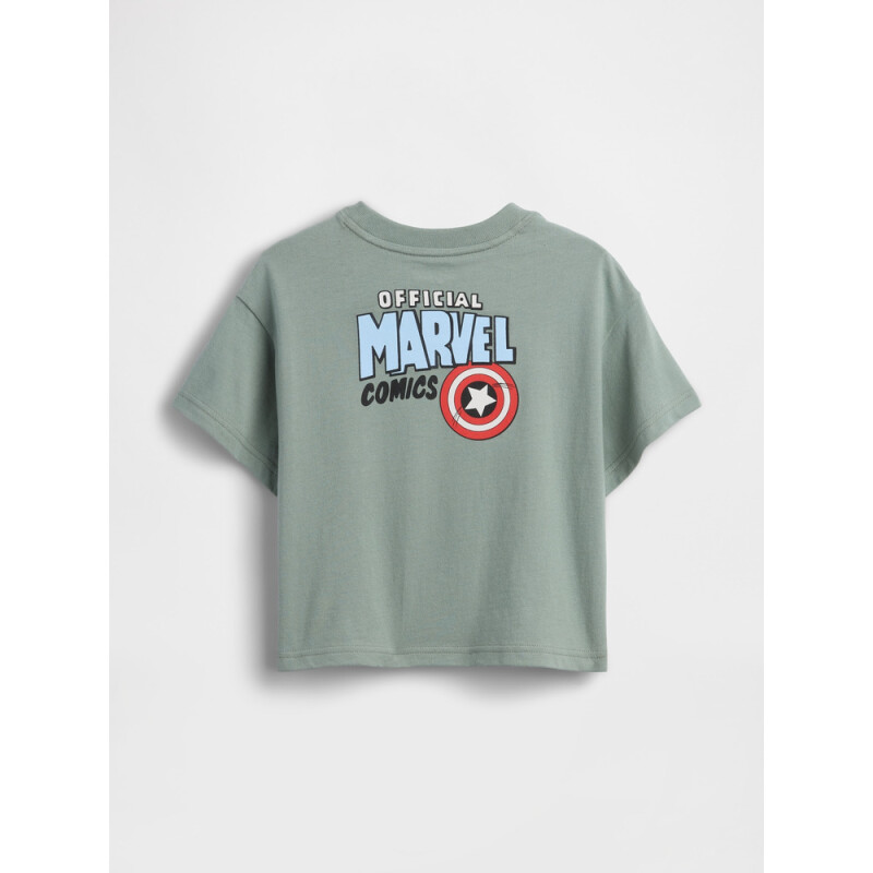 MVL SS BOXY GR TEE SAGE