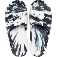 Sandalias Crocs Classic Marbled Blanco